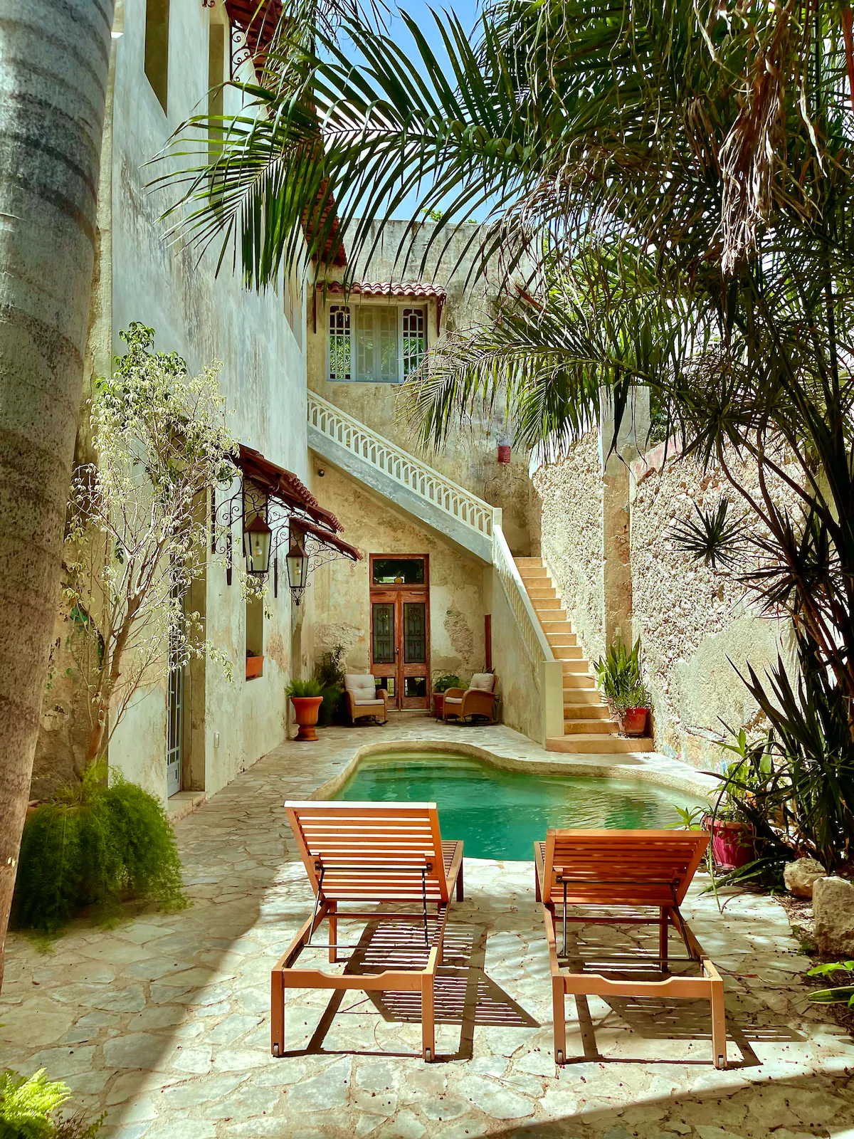 The Mérida Gallery House Pool view